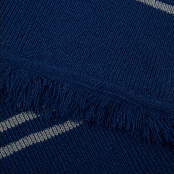 Universal Studios The Wizarding World Of Harry Potter Ravenclaw Striped Scarf NW - Picture 6 of 8